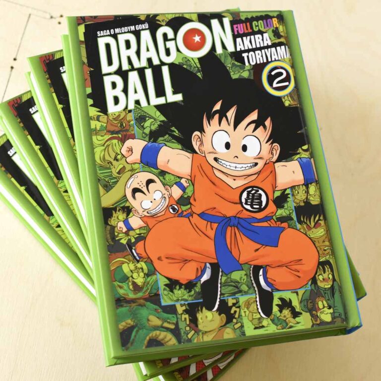 Kolorowe Wydanie Komiksu W Oprawie Twardej Dragon Ball Drukarnia Kadruk