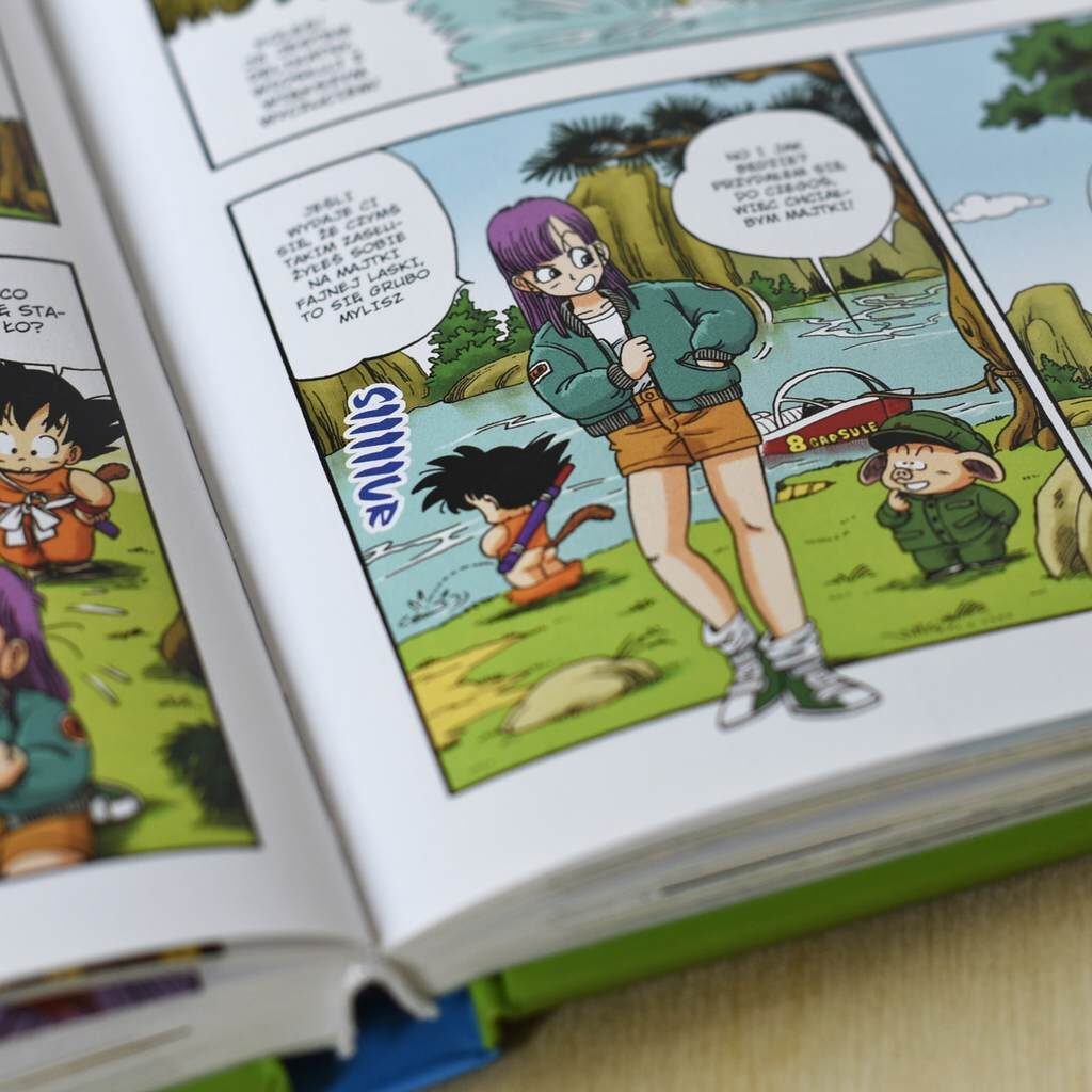 Zdjęcie książki w oprawie twardej Dragon Ball